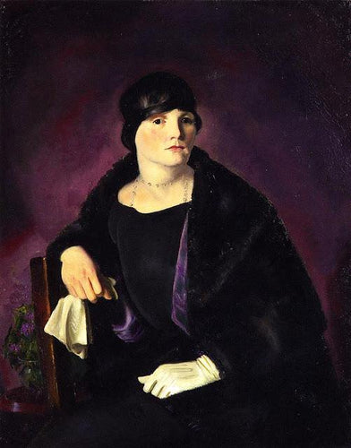 Sra. Walter H. Richter (George Bellows) - Reprodução com Qualidade Museu