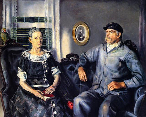 Sr. e Sra. Phillip Wase (George Bellows) - Reprodução com Qualidade Museu