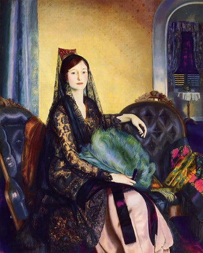 Retrato de Elizabeth Alexander (George Bellows) - Reprodução com Qualidade Museu