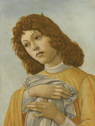 Um anjo (Sandro Botticelli) - Reprodução com Qualidade Museu