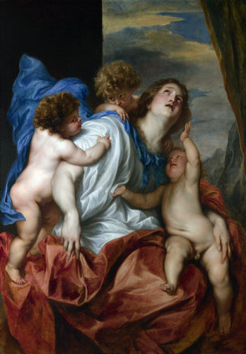 Caridade (Anthony van Dyck) - Reprodução com Qualidade Museu
