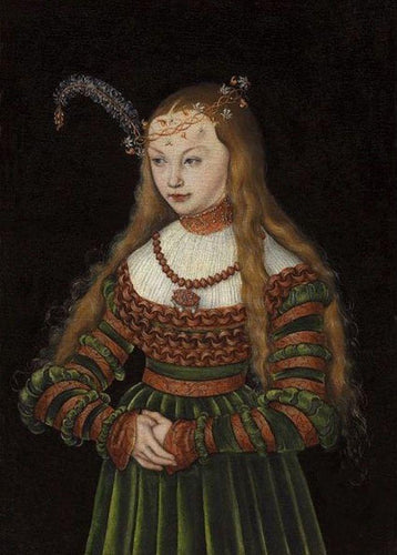 Retrato da Princesa Sybille Of Cleves