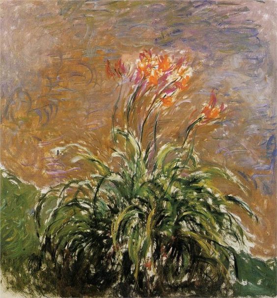 Hamerocallis (Claude Monet) - Reprodução com Qualidade Museu