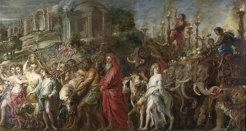 Um triunfo romano (Peter Paul Rubens) - Reprodução com Qualidade Museu