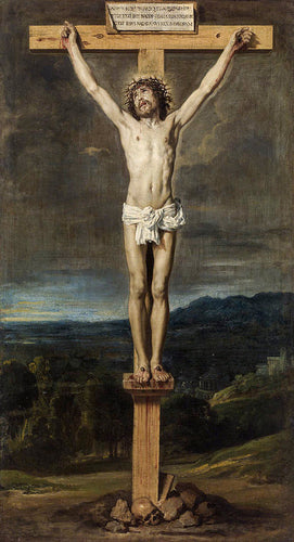 Cristo na cruz (Diego velázquez) - Reprodução com Qualidade Museu