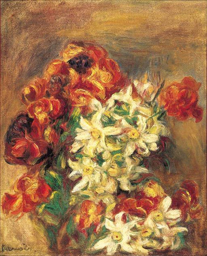 Flores (Pierre-Auguste Renoir) - Reprodução com Qualidade Museu