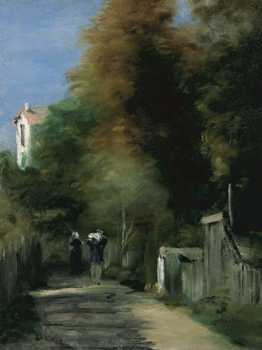 The Footpath (Pierre-Auguste Renoir) - Reprodução com Qualidade Museu