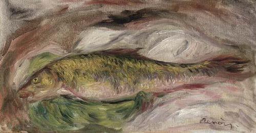 Um peixe (Pierre-Auguste Renoir) - Reprodução com Qualidade Museu