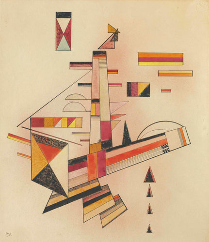 Certamente (Wassily Kandinsky) - Reprodução com Qualidade Museu