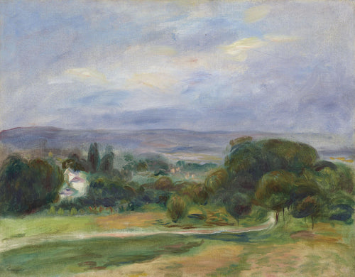 O caminho (Pierre-Auguste Renoir) - Reprodução com Qualidade Museu