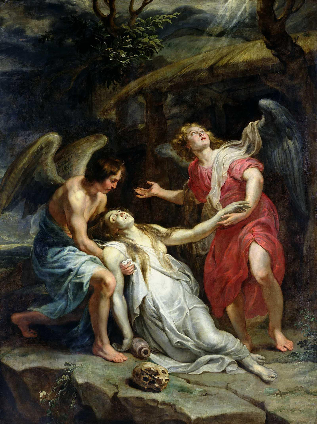 O Êxtase de Maria Madalena (Peter Paul Rubens) - Reprodução com Qualidade Museu