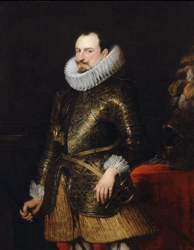 Emmanuel Philibert de Savoy, Príncipe de Oneglia (Anthony van Dyck) - Reprodução com Qualidade Museu