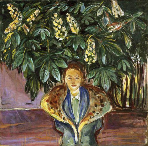 Debaixo da árvore de castanheiro (Edvard Munch) - Reprodução com Qualidade Museu