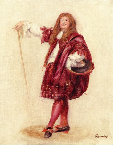 Dorival vestido de Le Bourgeois (Pierre-Auguste Renoir) - Reprodução com Qualidade Museu