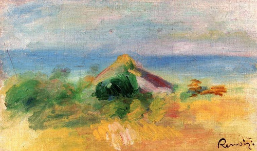 O mar (Pierre-Auguste Renoir) - Reprodução com Qualidade Museu