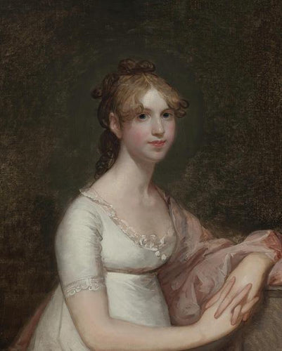 Anna Powell Mason (Gilbert Stuart) - Reprodução com Qualidade Museu