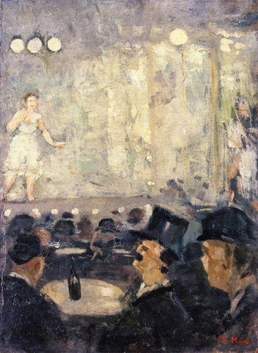 Cabaré (Edvard Munch) - Reprodução com Qualidade Museu