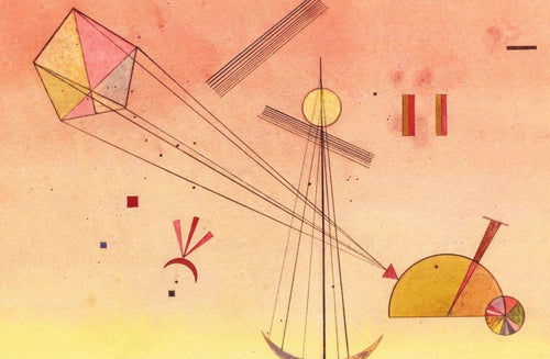 Acessório de luz (Wassily Kandinsky) - Reprodução com Qualidade Museu