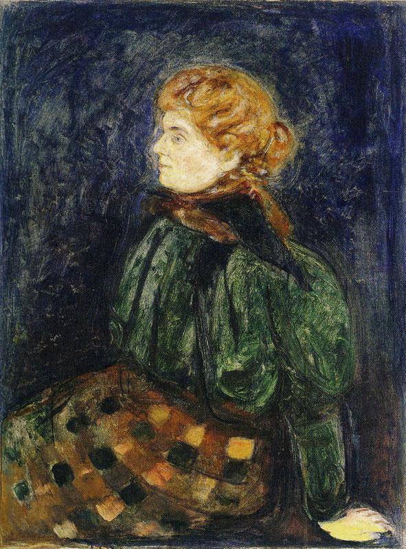 Selma Fontheim (Edvard Munch) - Reprodução com Qualidade Museu