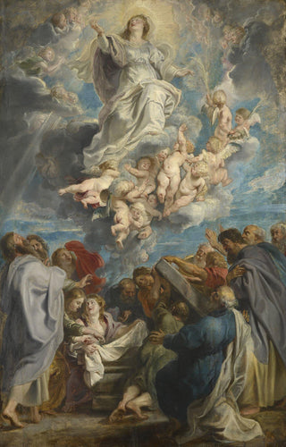 A Assunção da Virgem (Peter Paul Rubens) - Reprodução com Qualidade Museu