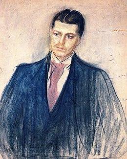 Botho Graf Schwerin (Edvard Munch) - Reprodução com Qualidade Museu
