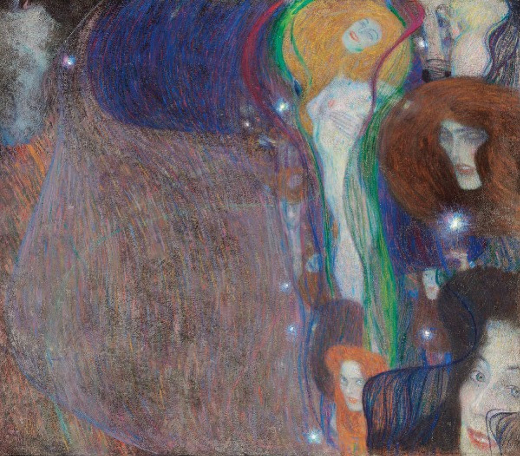 Luzes Fantasma (Gustav Klimt) - Reprodução com Qualidade Museu