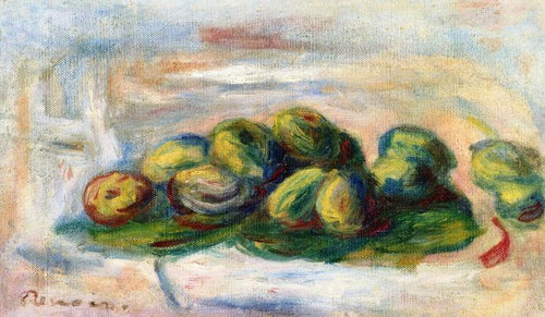 Natureza morta com amêndoas (Pierre-Auguste Renoir) - Reprodução com Qualidade Museu