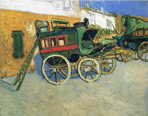 Tarascon Stage Coach (Vincent Van Gogh) - Reprodução com Qualidade Museu