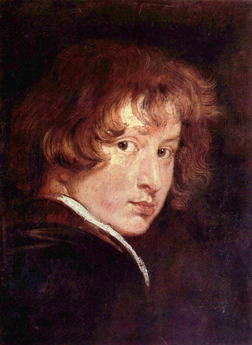 Autorretrato Juvenil Alemão (Anthony van Dyck) - Reprodução com Qualidade Museu