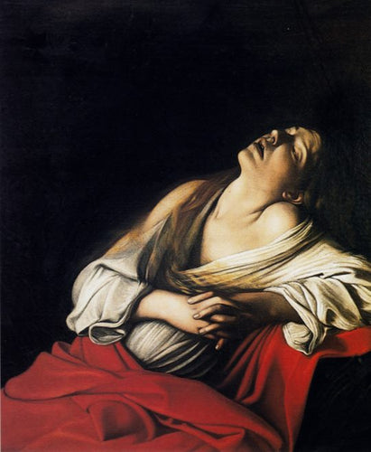 Maria Madalena em êxtase (Caravaggio) - Reprodução com Qualidade Museu