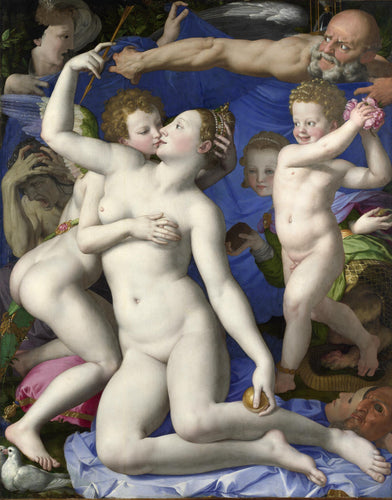 Uma Alegoria Com Vênus E Cupido - Replicarte