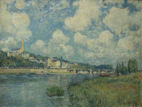 Saint Cloud (Alfred Sisley) - Reprodução com Qualidade Museu