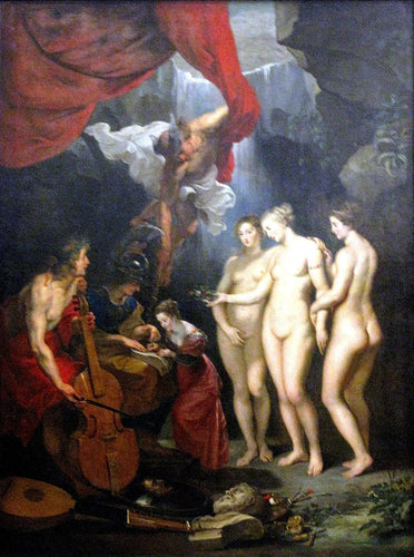 Educação da princesa (Peter Paul Rubens) - Reprodução com Qualidade Museu
