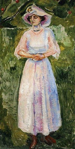 Irmgard Steinbart (Edvard Munch) - Reprodução com Qualidade Museu