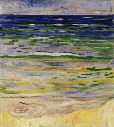 Ondas (Edvard Munch) - Reprodução com Qualidade Museu