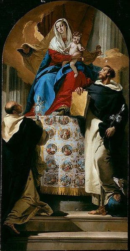 A Virgem e o Menino com os Santos Domingos e Jacinto