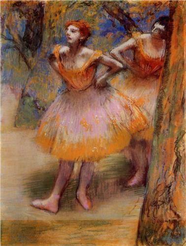 Dois dançarinos (Edgar Degas) - Reprodução com Qualidade Museu