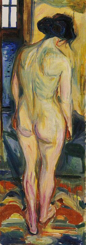 Nu em Pé (Edvard Munch) - Reprodução com Qualidade Museu