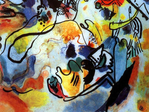 O Último Julgamento (Wassily Kandinsky) - Reprodução com Qualidade Museu