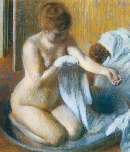 Depois do banho (Edgar Degas) - Reprodução com Qualidade Museu