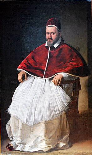 Retrato de Paulus V (Caravaggio) - Reprodução com Qualidade Museu