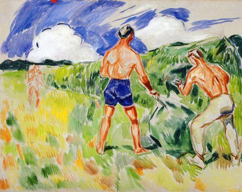 Ceifa (Edvard Munch) - Reprodução com Qualidade Museu