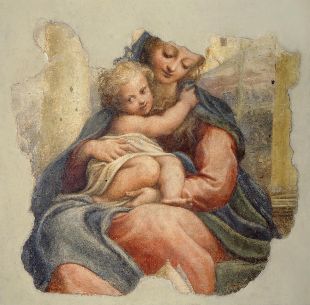 Madonna Della Scala - Madonna das Escadas - Antonio da Correggio