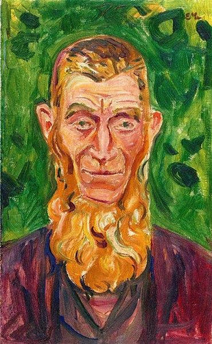 Homem Original (Edvard Munch) - Reprodução com Qualidade Museu