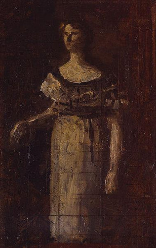 Esboço para o vestido antiquado (Thomas Eakins) - Reprodução com Qualidade Museu