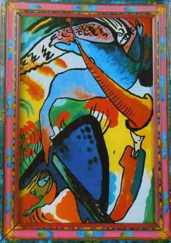 Anjo do Juízo Final (Wassily Kandinsky) - Reprodução com Qualidade Museu