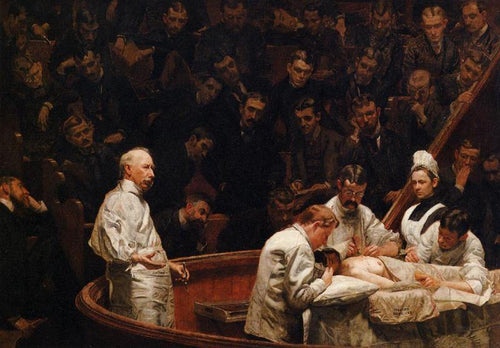 The Agnew Clinic (Thomas Eakins) - Reprodução com Qualidade Museu