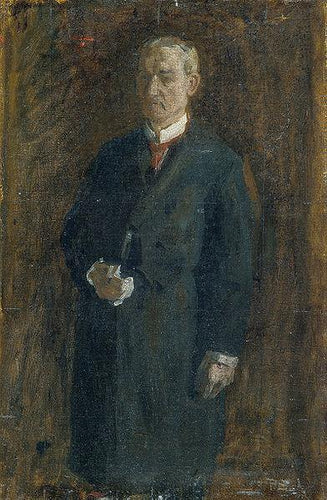 Retrato de James MacAlister (Thomas Eakins) - Reprodução com Qualidade Museu