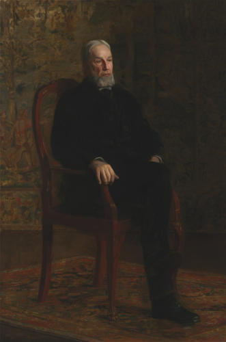 Retrato de Robert C. Ogden (Thomas Eakins) - Reprodução com Qualidade Museu
