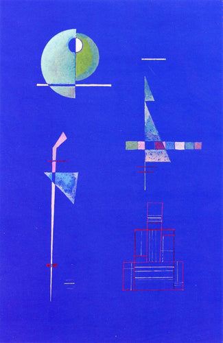 Importância do silêncio (Wassily Kandinsky) - Reprodução com Qualidade Museu